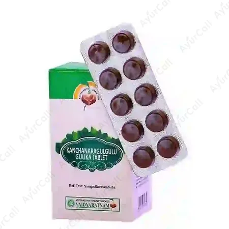 Vaidyaratnam Kanchanara Gulgulu Gulika (10 Nos)