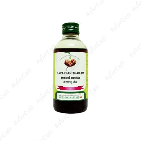 Vaidyaratnam Karappan Thailam (200 ML)