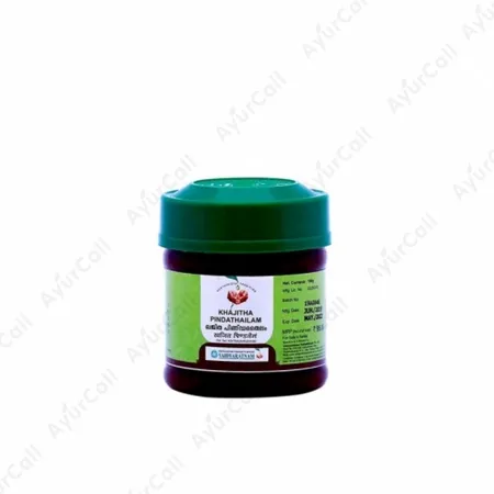 Vaidyaratnam Khajithapinda Thailam (100 GM)