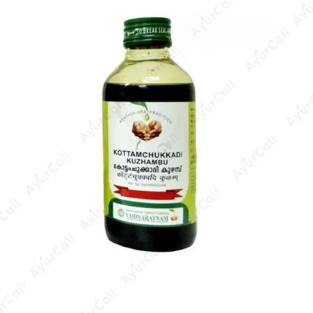 Vaidyaratnam Kottamchukkadi Kuzhampu (200 ML)