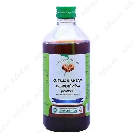 Vaidyaratnam Kutajarishtam (450 ML)