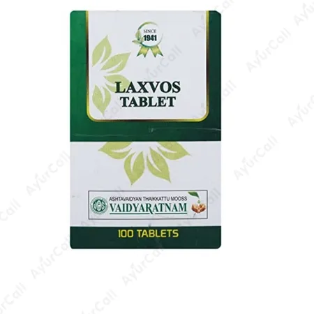 Vaidyaratnam Laxvos Tablets (10 Nos)