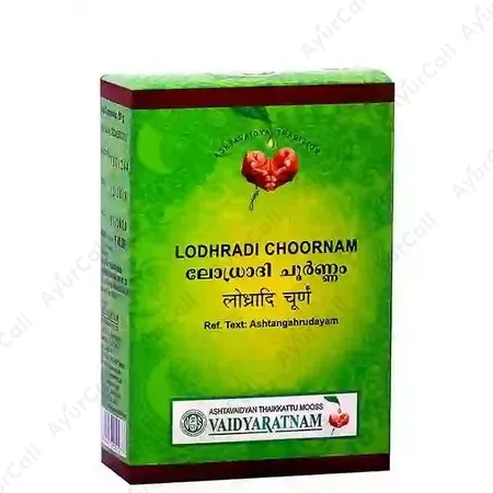 Vaidyaratnam Lodradi Choornam (50 GM)