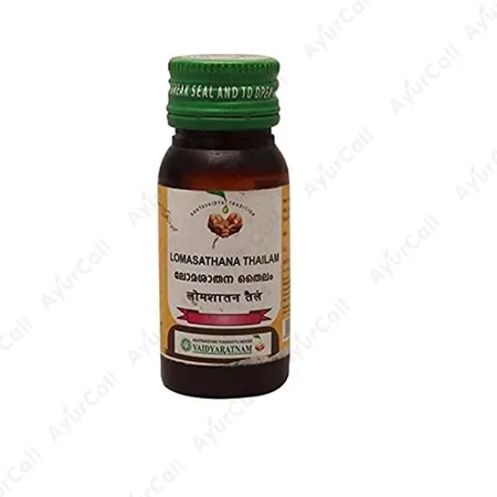 Vaidyaratnam Lomasathana Thailam (25 ML)