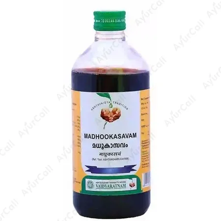 Vaidyaratnam Madhookasavam (450 ML)