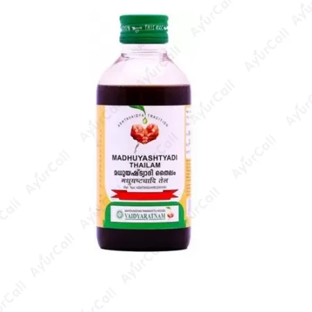 Vaidyaratnam Madhuyashtyadi Thailam (200 ML)