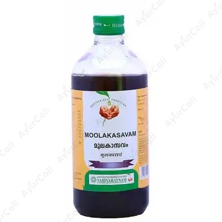 Vaidyaratnam Moolakasavam (450 ML)
