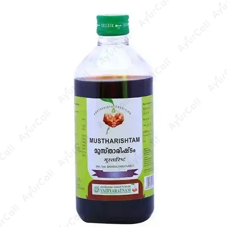Vaidyaratnam Mustharishtam (450 ML)