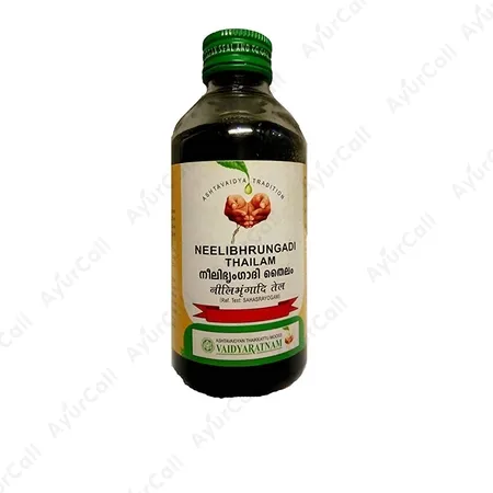 Vaidyaratnam Neelibhringadi Thailam (200 ML)