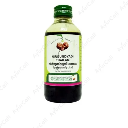 Vaidyaratnam Nirgundyadi Thailam (200 ML)