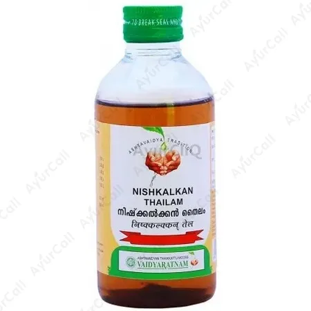 Vaidyaratnam Nishkalkan Thailam (200 ML)