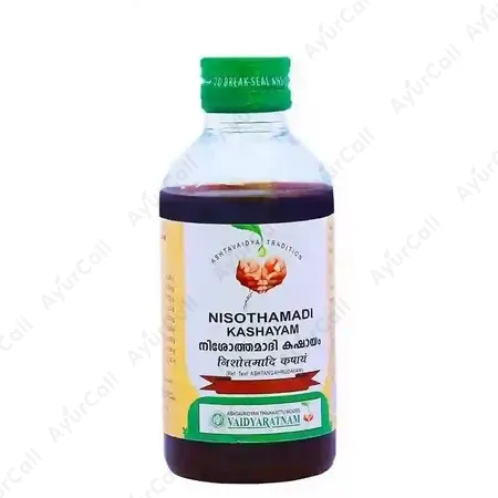 Vaidyaratnam Nishothamadi Kashayam (200 ML)