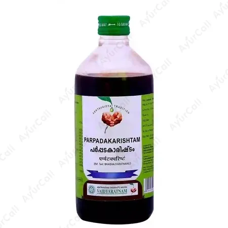 Vaidyaratnam Parpadakarishtam (450 ML)