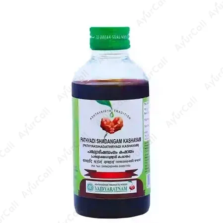Vaidyaratnam Pathyadi Shadangam Kashayam (Pathyakshadathryadi Kashayam) (200 ML)