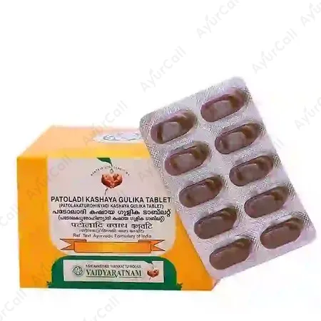 Vaidyaratnam Patoladi Kashaya Tablet (10 Nos)