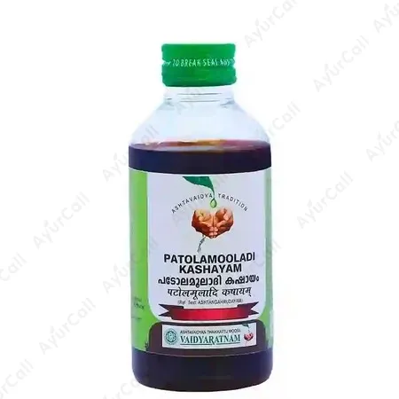 Vaidyaratnam Patolamooladi Kashayam (200 ML)