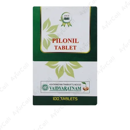 Vaidyaratnam Pilonil Tablets (10 Nos)