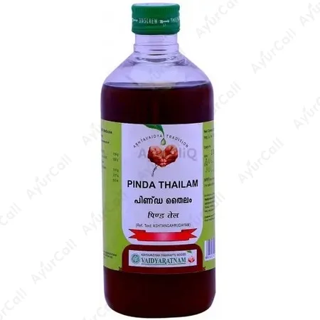 Vaidyaratnam Pinda Thailam (200 ML)