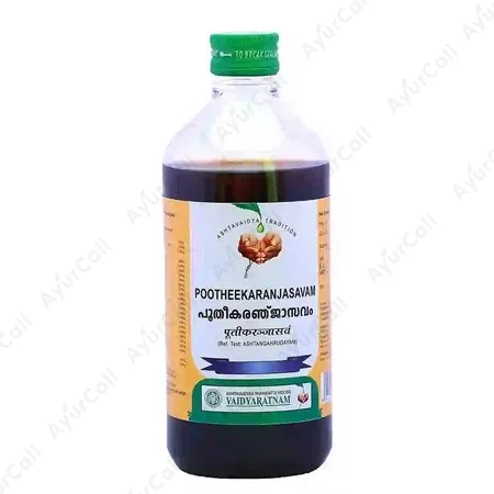 Vaidyaratnam Pootheekaranjasavam (450 ML)