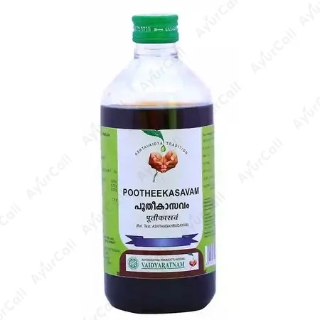Vaidyaratnam Pootheekasavam (450 ML)