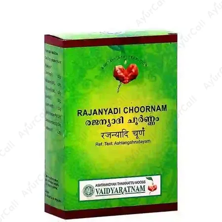 Vaidyaratnam Rajanyadi Choornam (50 GM)