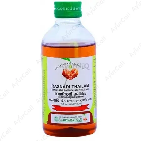 Vaidyaratnam Rasnadi Thailam (RasnaDasamooladi Thailam) (200 ML)