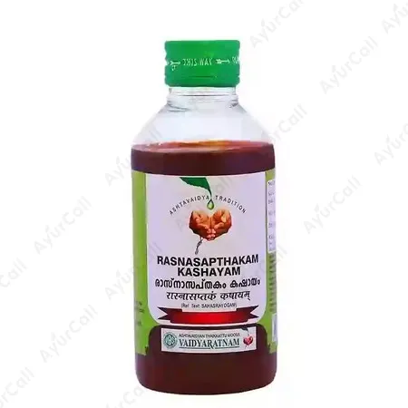 Vaidyaratnam Rasnasapthakam Kashayam (200 ML)