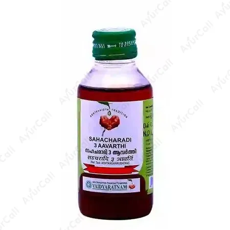 Vaidyaratnam Sahacharadi 3 Aavarthi (100 ML)