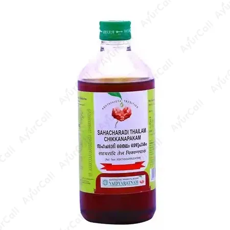 Vaidyaratnam Sahacharadi Thailam Chikkanapakam (450 ML)