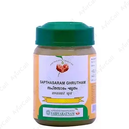 Vaidyaratnam Sapthasaram Ghrutham (150 GM)