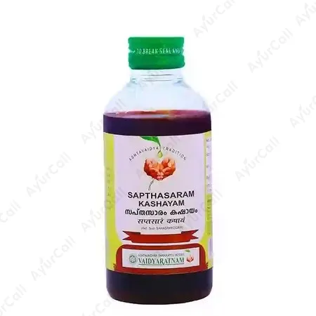 Vaidyaratnam Sapthasaram Kashayam (200 ML)