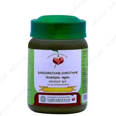 Vaidyaratnam Saraswatham Ghrutham (150 GM)