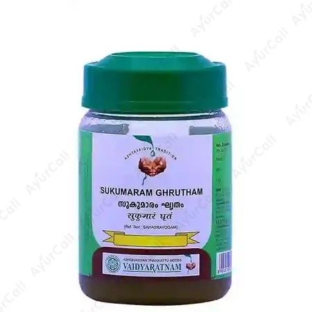Vaidyaratnam Sukumaram Ghrutham (150 GM)