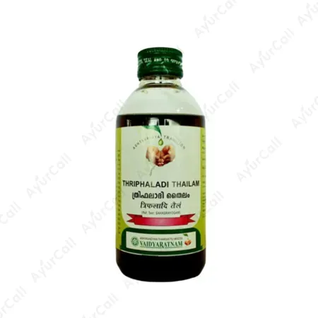 Vaidyaratnam Thriphaladi Thailam (200 ML)