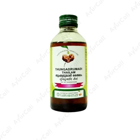 Vaidyaratnam Thungadrumadi Thailam (200 ML)