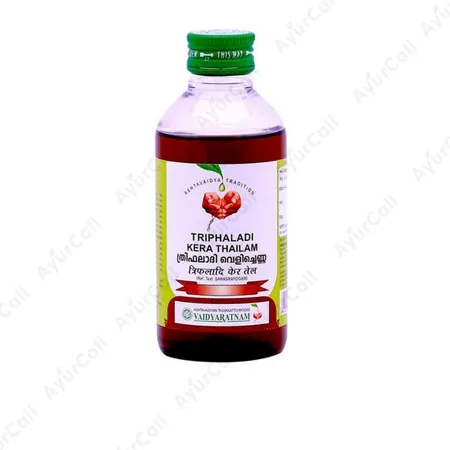 Vaidyaratnam Triphaladi  Kera Thailam (200 ML)