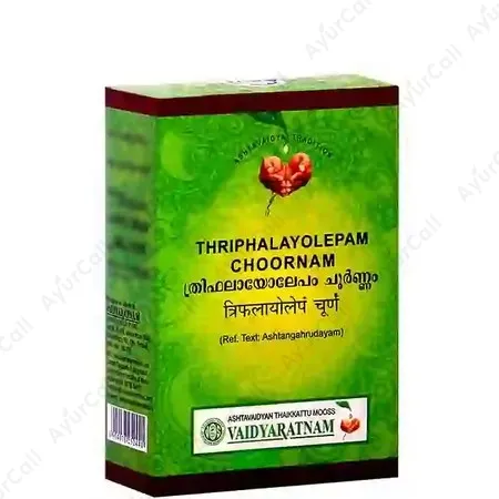 Vaidyaratnam Triphalayolepam Choornam (50 GM)