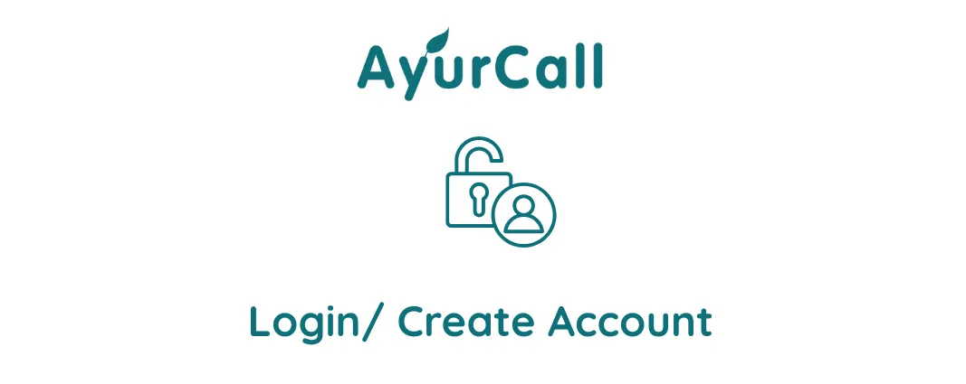 Ayurcall Login Illustration