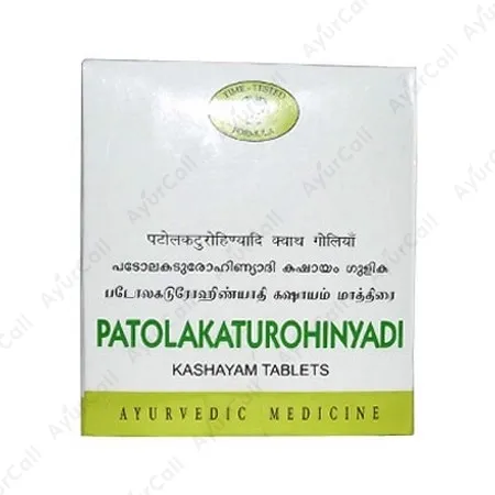 AVN Ayurveda Patolakaturohinyadi Kashayam Tablet (10 Nos)