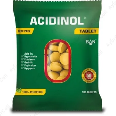 BAN LABS Acidinol Tablet (100 Nos)
