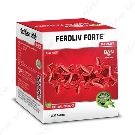BAN LABS Feroliv Forte Tablet (10 Nos)