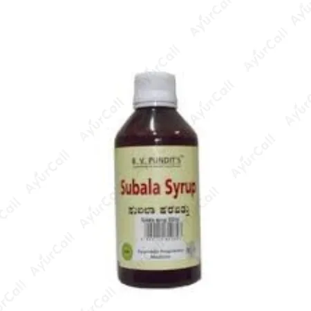 B V Pundit Subala Syrup (200 ML)