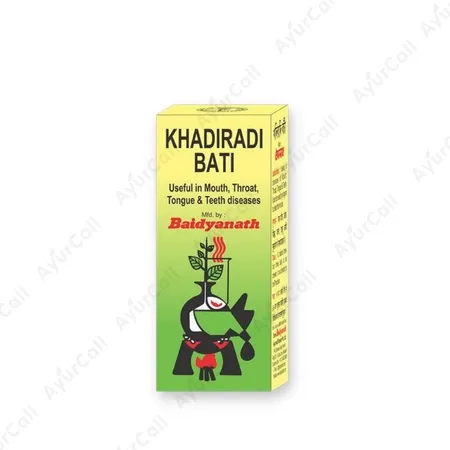 Baidyanath Khadiradi Bati (40 Nos)