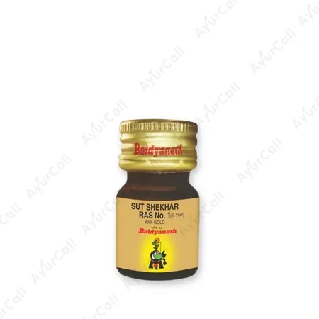 Baidyanath Sutshekhar Ras Gold (10 Nos)