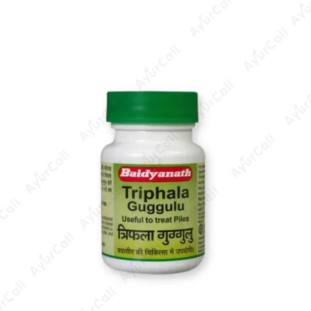 Baidyanath Triphala Guggulu (80 Nos)