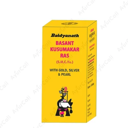 Baidyanath Basant Kusumakar Ras With Gold (10 Nos)