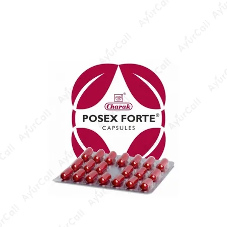 Charak Posex Forte Capsule (20 Nos)