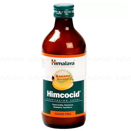 Himalaya Himcocid Suspension Sugar Free (Banana) (200 ML)