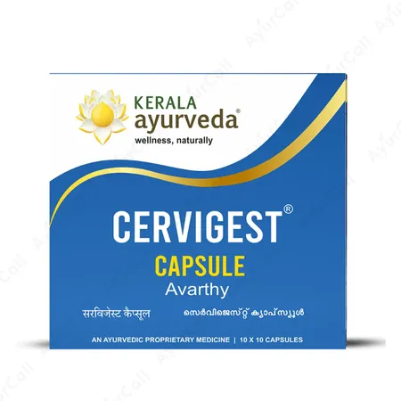 Kerala Ayurveda Cervigest Capsule (100 Nos)
