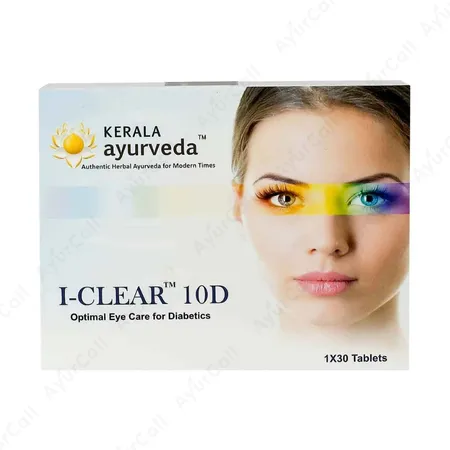 Kerala Ayurveda I Clear 10D Tablet (30 Nos)